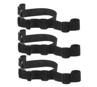 BESPORTBLE 3 Pièces Sangles de Sécurité pour Chaise Haute Harnais de Remplacement Ajustables pour Garçon Fille Multifonctionnelle pour Poussettes et Chaises Système à Double Verrouillage