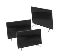 BESPORTBLE 3 Pièces Scale Metal Tiny Television Model for Dollhouse Living Decoration Realistic Mini TV for Playhouse