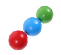 BESPORTBLE 3 pièces Set de Balles de Croquet pour Garçon Fille pour Jeux de Pelouse Jeu Extérieur pour Loisirs Familiaux Couleurs Rouge Bleu Vert