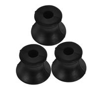 BESPORTBLE 3 pièces Support pour Diapason Base Antidérapante Caoutchouc Accessoire Méditation Portable Maintien Stable pour Bureau et Voyage