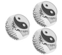 BESPORTBLE 3 Pièces Table de l'anneau du numéro de potins bague de montre clé petit montre doigt en montre à bague montres de doigt bagues de montre de doigt montres bague Métal