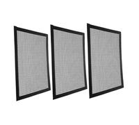 BESPORTBLE 3 pièces Tapis de Grillade BBQ Mesh Non-adhérent Réutilisable Résistant Chaleur pour Barbecue Gaz Électrique Nettoyage Facile Réutilisable