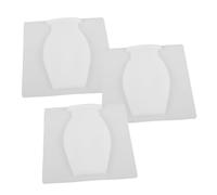 BESPORTBLE 3 Pièces Vase de Fleurs Suspendu Support de Fleurs séchées Vase Mural White