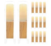 BESPORTBLE 30 anches de saxophone soprano, force 2,5 - Anches traditionnelles en si bémol - Idéales pour le jazz, la musique classique et les musiciens débutants - Accessoires pour instruments