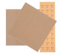 BESPORTBLE 30 Cornets en Papier Kraft pour Confettis de Fleurs, Cônes Artisanaux avec Autocollants, Porte-confettis Mariage et Décorations Fête, Boîte Pratique pour Pétales et Bonbons,