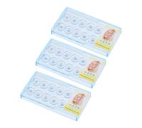 BESPORTBLE 30 pièces Bijoux de Dents Blancs Décorations Dentaires DIY pour Prothèses et Blanchiment de Boîtes Accessoire de Mode Élégant