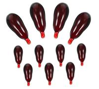 BESPORTBLE 30 pièces Capsules de Sang Factices pour Halloween Accessoire de Farce pour Cosplay et Fête Avril Prop Réaliste pour Effets Spéciaux et Mascarades