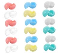 BESPORTBLE 30 Pièces Capsules Vides Colorées pour Machine à Gumballs Mini Balles pour Jeux de Loterie Accessoires de Fête et Capsules à Remplir