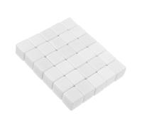 BESPORTBLE 30 pièces Lot de Dés Carrés Vierges Non pour Jeux de Société Bricolage Éducatif et Fêtes Dés et pour Personnalisation Facile