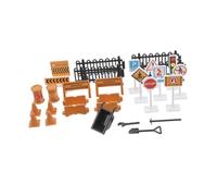 BESPORTBLE 30 pièces Panneaux de Signalisation Jouets Éducatifs pour Garçon Fille Accessoires de Voiture et Train Modèles Colorés pour Apprentissage des Règles de Circulation Maison Stimule