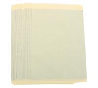 BESPORTBLE 30 Pièces Papier Thermique de Transfert de Tatouage Blanc A4 4 Couches pour Pochoirs Précis et Efficacité Thermique, pour Studios Professionnels de Tatouage