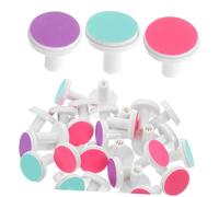 BESPORTBLE 30 Pièces Recharge Ongles Électrique Garçon Fille Têtes De Rechange Pour Ongles Silencieuse Polissage Rapide Et Sûr Pour Nourrissons Et Tout-petits