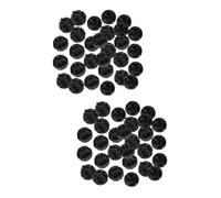 BESPORTBLE 300 Pièces Balles Filtrantes pour Aquarium et Bassin Matériau Filtrant pour Filtration Naturelle Compatible Eau Douce et Salée Noir