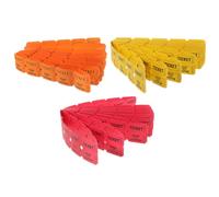 BESPORTBLE 300 Pièces Billets de Tombola en Papier Multicolores | Distribution Rapide, Collecte des Coordonnées, pour Enseignants et Organisateurs, Fêtes D’anniversaire et Écoles