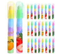 BESPORTBLE 36 Pièces Gomme Stylo Fruit Démontable à Cinq Sections Tpr Pp pour Dessin