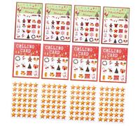 BESPORTBLE 37pièces Jeu De Bingo pour Développement Intellectuel Et Divertissement Familial