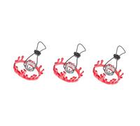 BESPORTBLE 3ensembles Set De Couronnes Décoratives pour Petits Animaux Chapeau De Lézard Et Collier Amusant pour Fêtes Et Accessoires De Costume