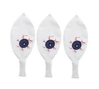 BESPORTBLE 3Pièces Ballons Horrifiques Oculaires Pour Halloween Lot De Ballons Décoratifs Caoutchouc De Accessoires De Fête Effrayants Pour Ambiance Halloween