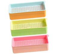 BESPORTBLE 3pièces Boîte De Culture à Chat Conteneur Hydroponique pour Plantes Kit De Culture sans Accessoire Pratique pour Rose Bleu Orange Jaune Vert