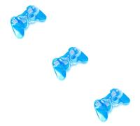 BESPORTBLE 3pièces Coque Silicone Pour Manette Complète Anti-rayures Et Antidérapante Couleur Bleue Accessoire Pour Préserver Votre Manette État Neuf