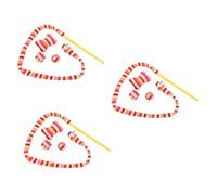 BESPORTBLE 3pièces De Interactif pour Chat Jouet à Teaser Forme De Serpent Arc-Ciel Stimule Activité Et Renforce Liens avec pour Et