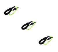BESPORTBLE 3pièces Laisse De Traction Réfléchissante Nylon pour Chien De pour Entraînement Activités Extérieures Vert