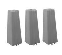 BESPORTBLE 3pièces Plateau De Toilette pour Chiens avec Colonne Urinaire Accessoire Entraînement pour Animaux Stable Et Solide Pratique pour Développer De Bonnes Habitudes Toilettes