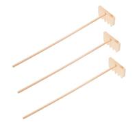 BESPORTBLE 3pièces Râteaux Bambou pour Bac à Sable Outils de Jardin Zen Mini Râteaux à Sable pour Micro-Jardins Maison et Bureau