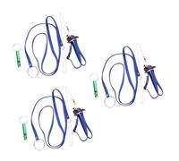BESPORTBLE 3pièces Tortoise Pet Hauling Rope Bleu pour Tortue Corde De Traction pour Et Activités Extérieures