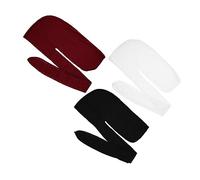 BESPORTBLE 3pièces Turbans Pour Hommes Écharpes De Style Hip-hop Foulards Créatifs Et Durables