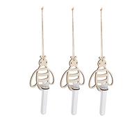 BESPORTBLE 3pièces Vase Mural Suspendu pour Fleurs Jardinière Hydroponique Murale Pot De Fleurs à Suspendre Au Mur Bac à Mural Pratique Et Décoratif