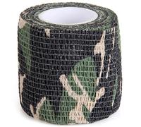 BESPORTBLE 4.5m Ruban Adhésif Camouflage Auto-adhésif Tissu Non Tissé Extensible Multifonction Pour Chasse Extérieure Et Équipement Militaire Couleurs Aléatoires