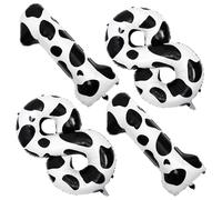 BESPORTBLE 4 Ballons Aluminium à Motif Vache pour 18E Anniversaire 40 Pouces Décorations Ballons pour Fête Accessoires Photo Ornements Décoratifs pour Anniversaire
