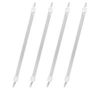 BESPORTBLE 4 éléments chauffants à tube de quartz pour poêle électrique, 300-400 W, 34,5 cm, distribution uniforme de la chaleur, remplacement intérieur