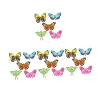 BESPORTBLE 4 Ensembles Badge De Insecte Émail Épingle Dessin Animé Esthétique De La Broche De Sac À Insignes Broches Pour Vêtements Décorations De Broches Alliage 5 Pièces * 4