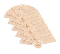 BESPORTBLE 4 Ensembles Pendentif De Fans Rétro Portable Accessoires Pliant Pliable Pendentifs Pendentif Charmes Breloques Pour La Fabrication De Bijoux Charmes D'oreille Cuivre 5 Pièces * 4