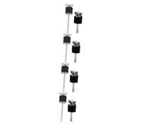 BESPORTBLE 4 Ensembles Stacker Pour Cymbales Support À Double Accessoire Percussion Pour Installation Flexible Et Gain Noir 2 Pièces * 4