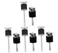 BESPORTBLE 4 Ensembles Support Double Pour Cymbales Accessoire De Fixation Stable Pour Batterie Porte Boom Arm Pour Installation Sécurisée Et Ensemble Noir Pour Percussions 2 Pièces * 4