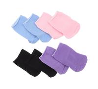 BESPORTBLE 4 Paires Chaussettes Miniatures Colorées pour Poupées Accessoires DIY pour Poupées Chaussettes Courtes Couleurs pour et Personnaliser Les Figurines