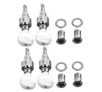 BESPORTBLE 4 Pièces Accessoires Banjo Chevilles de Tuning Machine pour Banjo de Remplacement Durables et Faciles à Installer