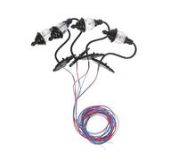 BESPORTBLE 4 Pièces Applique Lampe Décorative De Table De Sable Mini Lumière De Paysage Lampe De Scène Miniature Lampadaire Miniature Lumière Paysage Noir