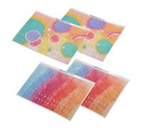 BESPORTBLE 4 pièces Autocollants Kalimba Tons pour Piano Doigt Stickers Débutants Pratiques et Faciles à Installer pour Apprentissage Musical Lot