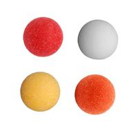 BESPORTBLE 4 pièces Balles de Remplacement Mini Football Plastique Multicolores pour Table de Football de Bureau Accessoires pour Intérieur et Extérieur