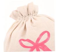 BESPORTBLE 4 Pièces Ballet Storage Bags Durable Canvas Dance Drawstring Organizer Pouch for Shoes Costumes Accessories Portable Ballet Tote Bag for
