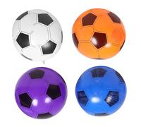 BESPORTBLE 4 pièces Ballon de Football Gonflable pour Piscine et Plage Estival et Polyvalent pour Garçon Fille pour Jeux Extérieur et Activités Aquatiques