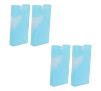 BESPORTBLE 4 Pièces Bloc de Glace pour Climatiseurs, 250ml, Pe, pour | Poche de Glace pour Ventilateur, de Congelation Reutilisable, Fête Estivale