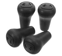 BESPORTBLE 4 Pièces Bouton de Levier de Commande en Plastique Noir pour Chariot Élévateur, Résistant à L'usure, Améliore le Confort pour Opérations en Entrepôt