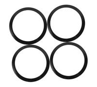 BESPORTBLE 4 pièces Cercles de Sourdine Élastiques pour Caisse Claire Kit de Accessoires Durables pour Pratique de Batterie à Domicile Du Volume Matériel Résistant et Portable