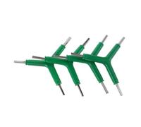 BESPORTBLE 4 Pièces Clé Allen Y Multifonction pour Clé Interne à Trois Voies Outil Compact Vert pour Réparation Vtt et Route
