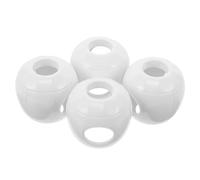 BESPORTBLE 4 Pièces Couvre Poignées de Porte Sécurisés pour Garçon Fille Protection Chocs Installation Facile Sans Outils Cache Poignée Rond pour Garçon Fille Prévention Accidentelle